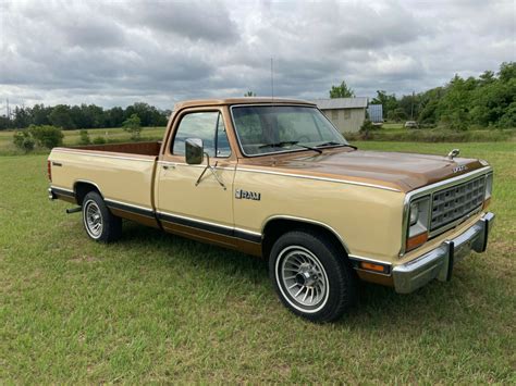 This 1985 Dodge Power Ram Prospector crew cab is listed on eBay with bids of 4,500 and itll sell with no reserve. . 1985 dodge d150 prospector